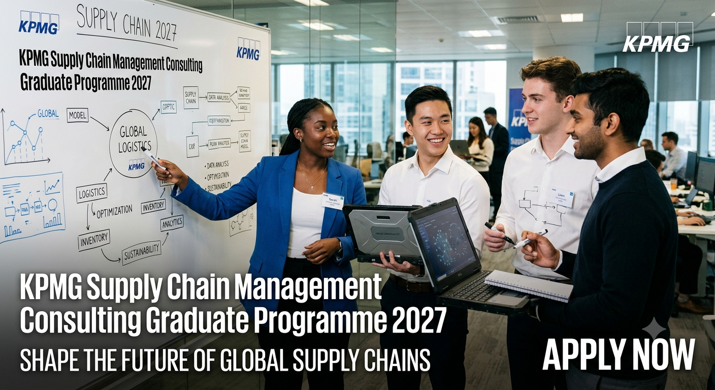 STUF — opportunity: KPMG Supply Chain Management Consulting Graduate Programme 2027